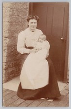 RPPC Mother Holding Baby
