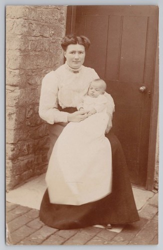 Rppc mother holding - holding, baby