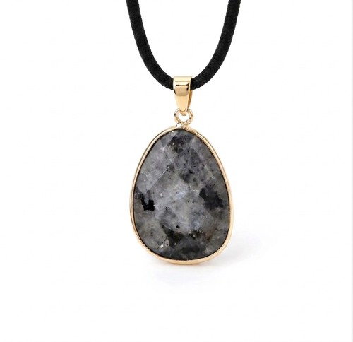 Black tourmaline necklace - tourmaline,