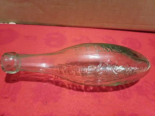 Large antique hamilton bottle - hamilton,