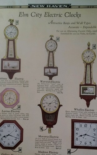 Clock new haven elm city - clock,