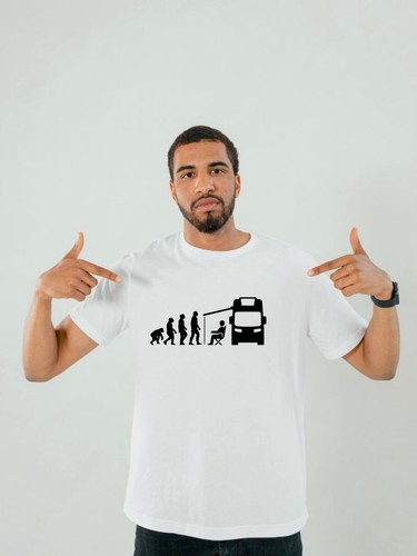Funny camper van evolution - van, of