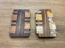 Vintage Wooden Bezique/bridge