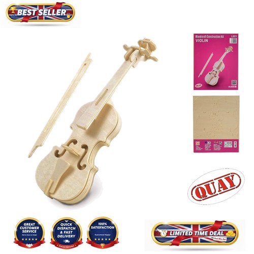 Classic wooden violin - wooden,