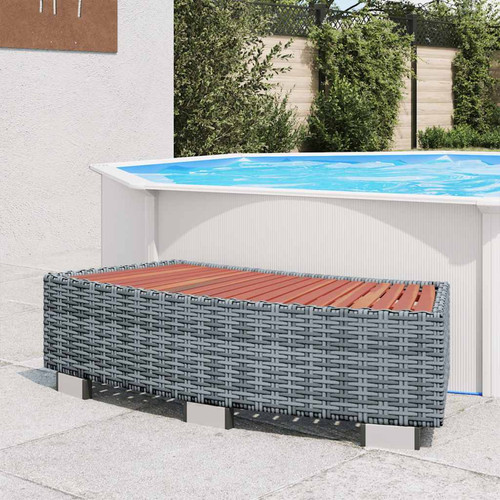 Spa step grey 92x45x25 pe - step, cm