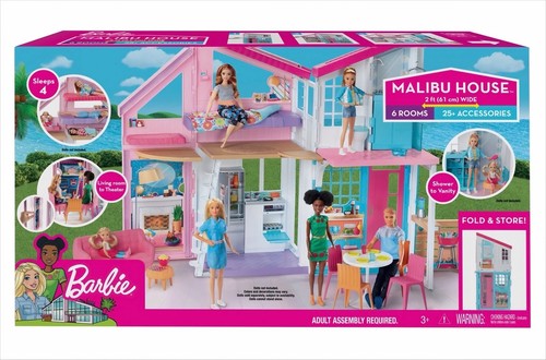 Barbie malibu house playset - barbie,