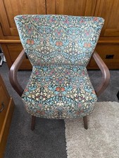 William Morris Green Pattern Lounge Chair