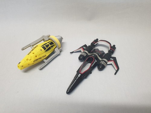 Thunderbirds models with parts - with,