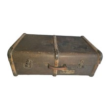 Antique Steamer Trunk Wooden