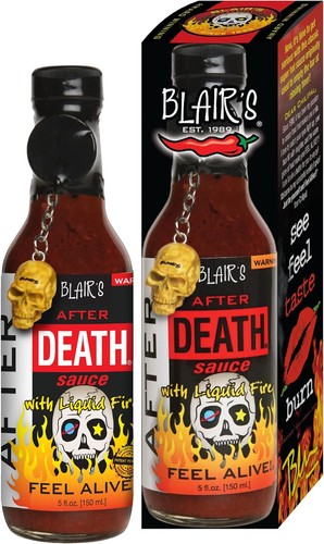 After death sauce with liquid - after,