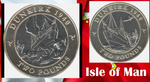 Isle man coin 2 2020 - man,