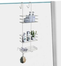 3 TIER PLASTIC COATED CHROME