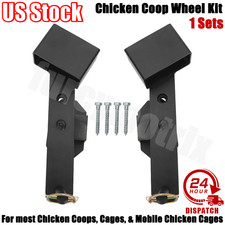 US Chicken Coop Wheel Kit For
