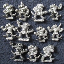 1988 Skaven Bloodbowl Team 2nd Edition Citadel BB108 Chaos Ratmen Jes Goodwin GW