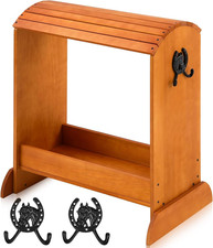 Pine wood saddle rack x - pine,