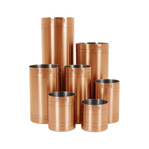 Copper plated thimble bar - plated,