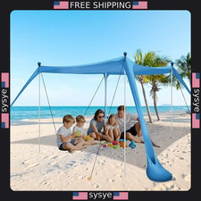 UPF 50+ Beach Tent Canopy with