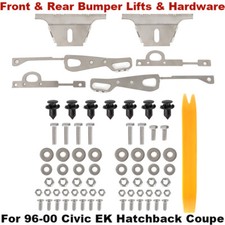 Front and Rear Bumper Lifts Kit For 1996-2000 Honda Civic EK Hatchback Coupe