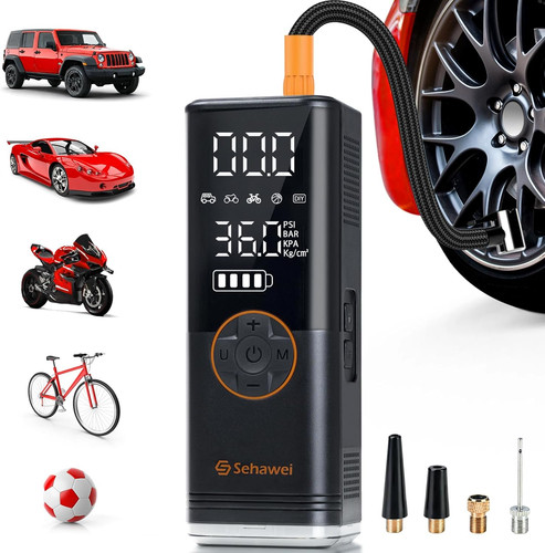 Tire inflator portable air - tire,