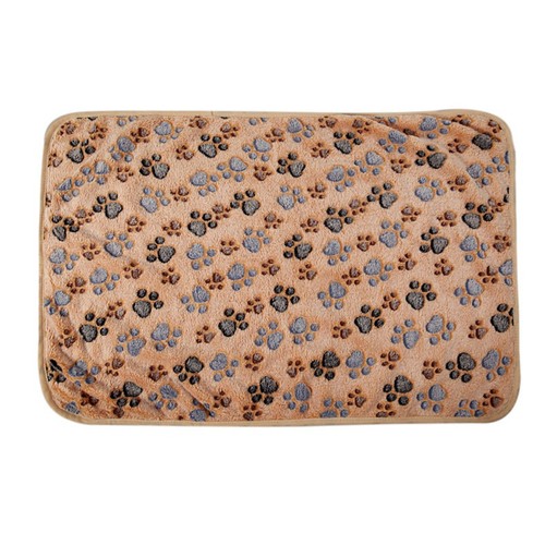 76x52cm warm pet mat - warm, paw