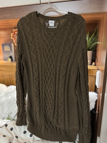 Zara men brown - zara, crew