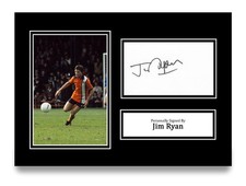 Jim Ryan Hand Signed A4 Photo