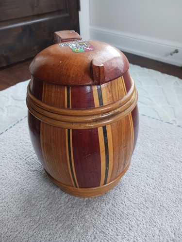 Vintage bamboo wooden pilsner - vintage,