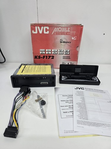 Vintage jvc f172 car - vintage, radio