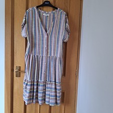 Next Short Sleeve Linen Blend