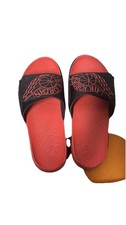 Air Jordan Slides Black Red