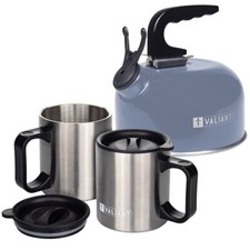 Camping Kettle in Blue 1Litre
