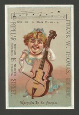 Victorian Trade Card Frank W