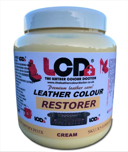 Cream leather dye colour - leather,