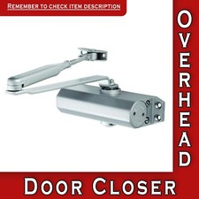 Automatic Door Closer Opener Carlisle Brass Overhead CDG003 Fixed Size 3 Silver