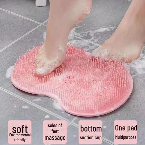 Shower foot scrubber - scrubber, back