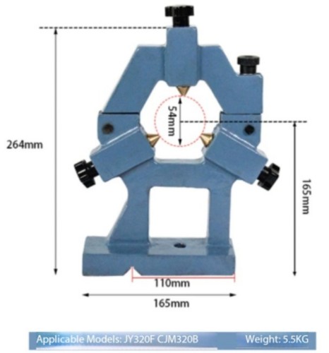 Lathe accessories centre frame - accessories,