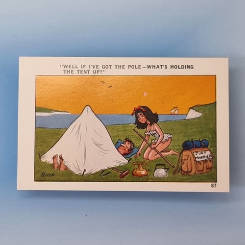 Comic postcard c1978 - postcard,