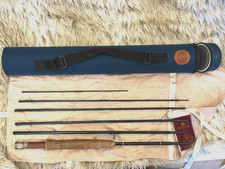 Hardy Gem Smuggler Fishing Rod - 8.5' 5 weight and case but PLEASE READ