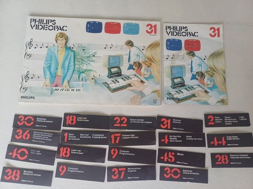 Philips videopac manuals - videopac,