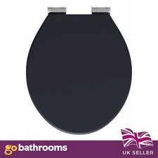 Matt Black Toilet Seat