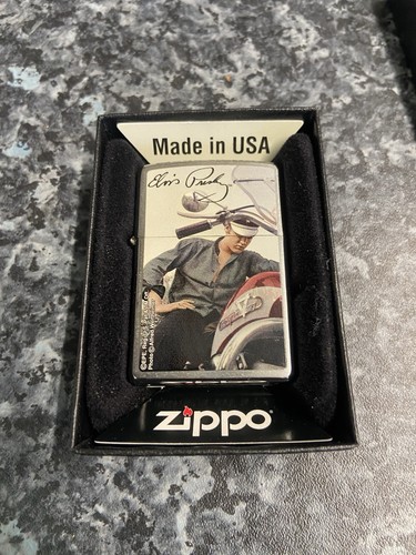 Elvis harley davison zippo - davison,