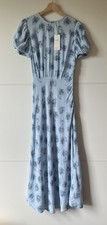 M&S Maxi Tea Dress Rose Floral