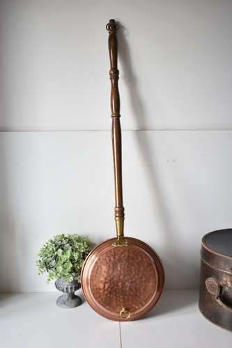 Vintage large copper - vintage, bed
