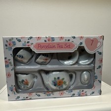  Miniature Porcelain Tea Set