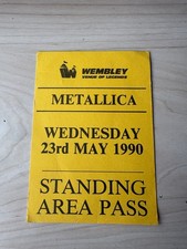 Metallica Wembley Standing