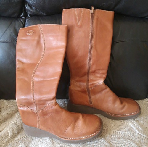 Pikolinos womens leather boots - leather,