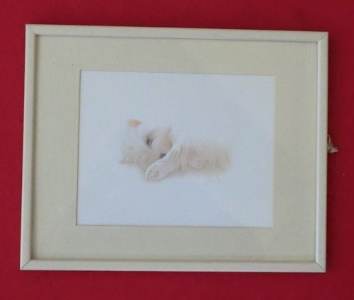 Framed glazed print of - of, a