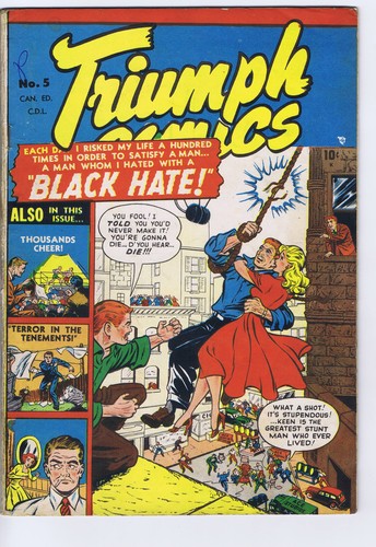 Triumph comics bell - comics,