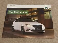Skoda Fabia UK Sales Brochure
