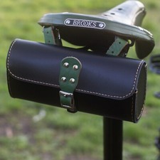 Natural leather tool bag - leather,